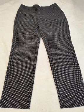 Chico's Brigitte So Slimming Polka Dot Ankle Pants - Size 2.5 Regular (US 14)